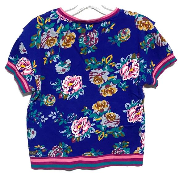 Matilda Jane Moments With You Passing Notes Top Shirt Girl 14 Ruffle Floral Boho - Picture 3 of 6
